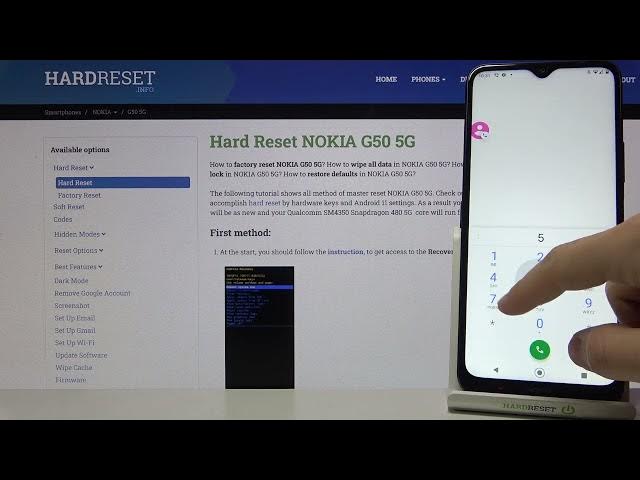 Video thumbnail for How Incoming Call Screen Looks on Nokia G50 5G?