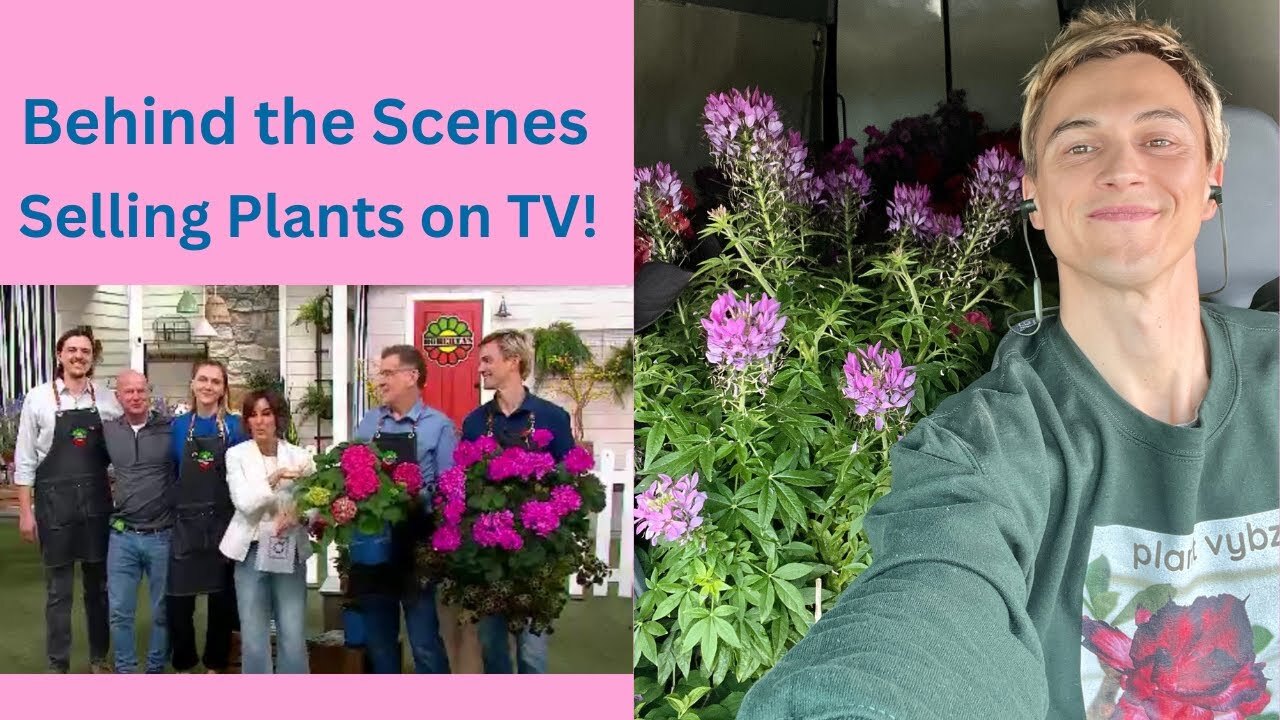 Video thumbnail for Selling Live Plants on TV! Behind the Scenes