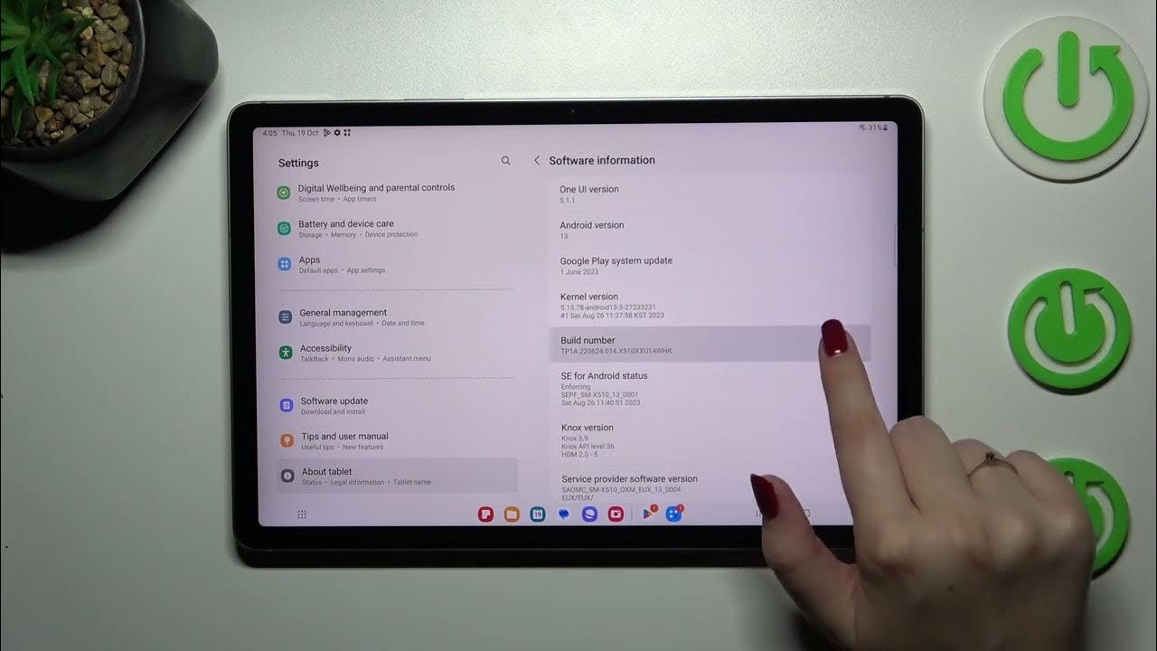 Video thumbnail for How to Enable Auto System Updates in SAMSUNG Galaxy Tab S9 FE?