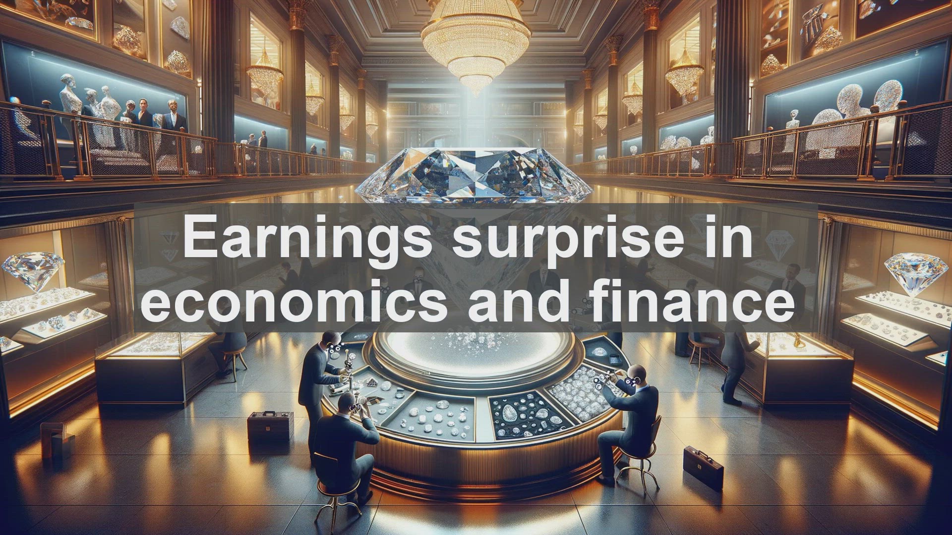 'Video thumbnail for Earnings surprise in economics and finance'