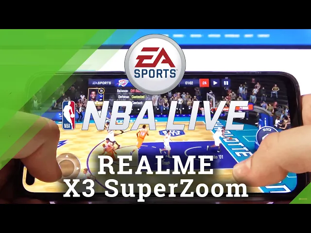 Video thumbnail for Realme X3 SuperZoom - NBA Mobile | Best Basketball Simulator!