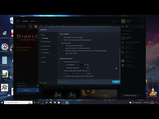 Video thumbnail for Battle.Net 2022 - How To Disable & Adjust Download Speed Limit