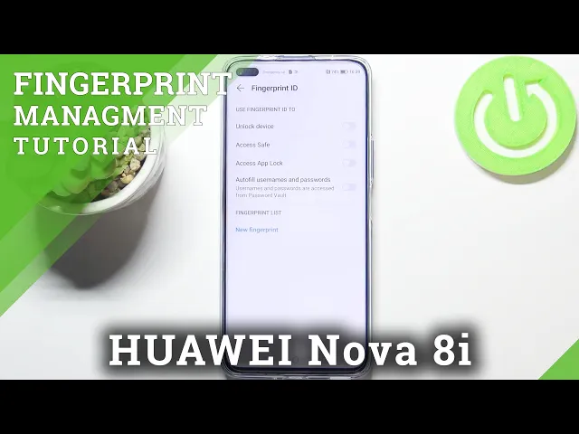 Video thumbnail for How to Add Fingerprint on Huawei Nova 8i – Set Up Screen Lock