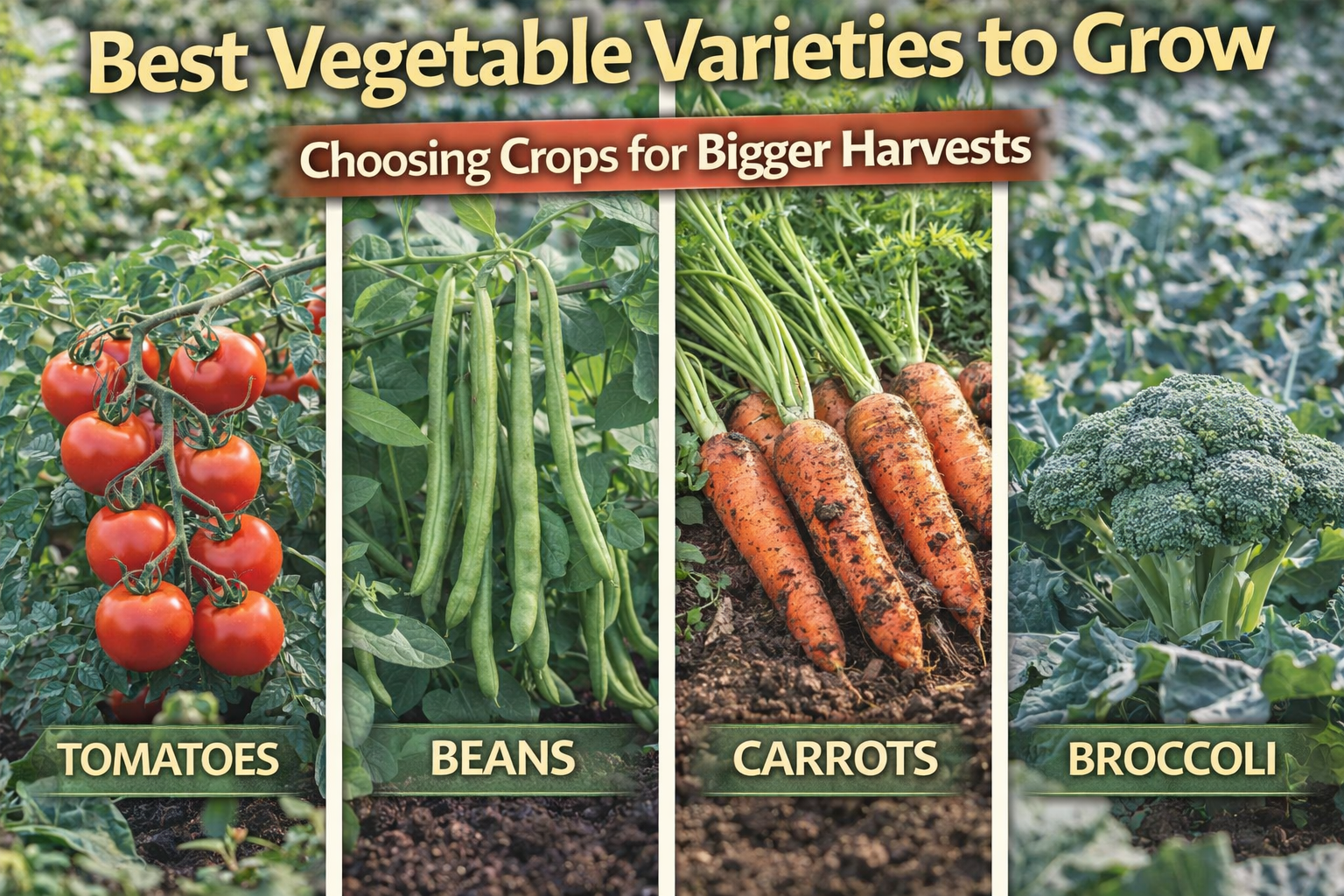 Video thumbnail for Best Vegetable Varieties to Grow | Choosing Crops for Bigger Harvests