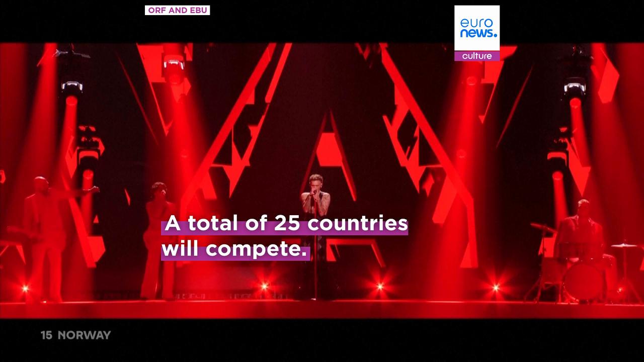Video thumbnail for Eurovision Song Contest 2026: Ten more countries complete lineup for Saturday's finale