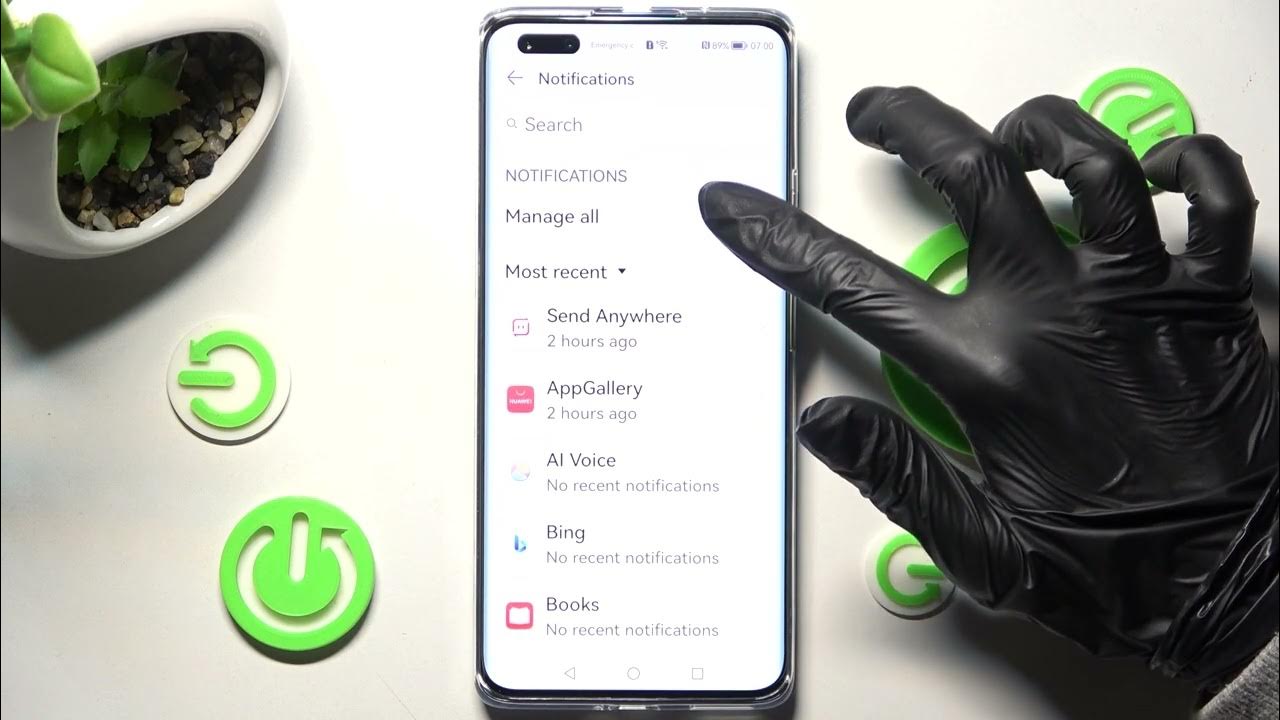 Video thumbnail for How to Turn On / Turn Off the App Notifications on the HUAWEI Nova 10 Pro