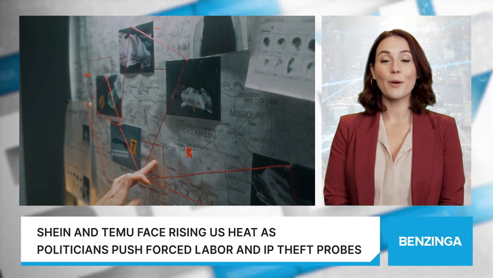 Video thumbnail for Shein And Temu Face Rising US Heat As Politicians Push Forced Labor And IP Theft Probes