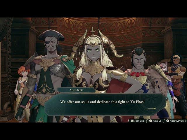 Video thumbnail for Fire Emblem: Fortune's Weave - Part 1 Cai's Path Chapter 4: Tialla Calls Theordora "Sis" Cutscene