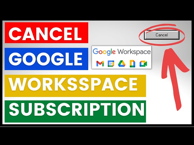Video thumbnail for How To Cancel A Google Workspace Subscription? [in 2025]