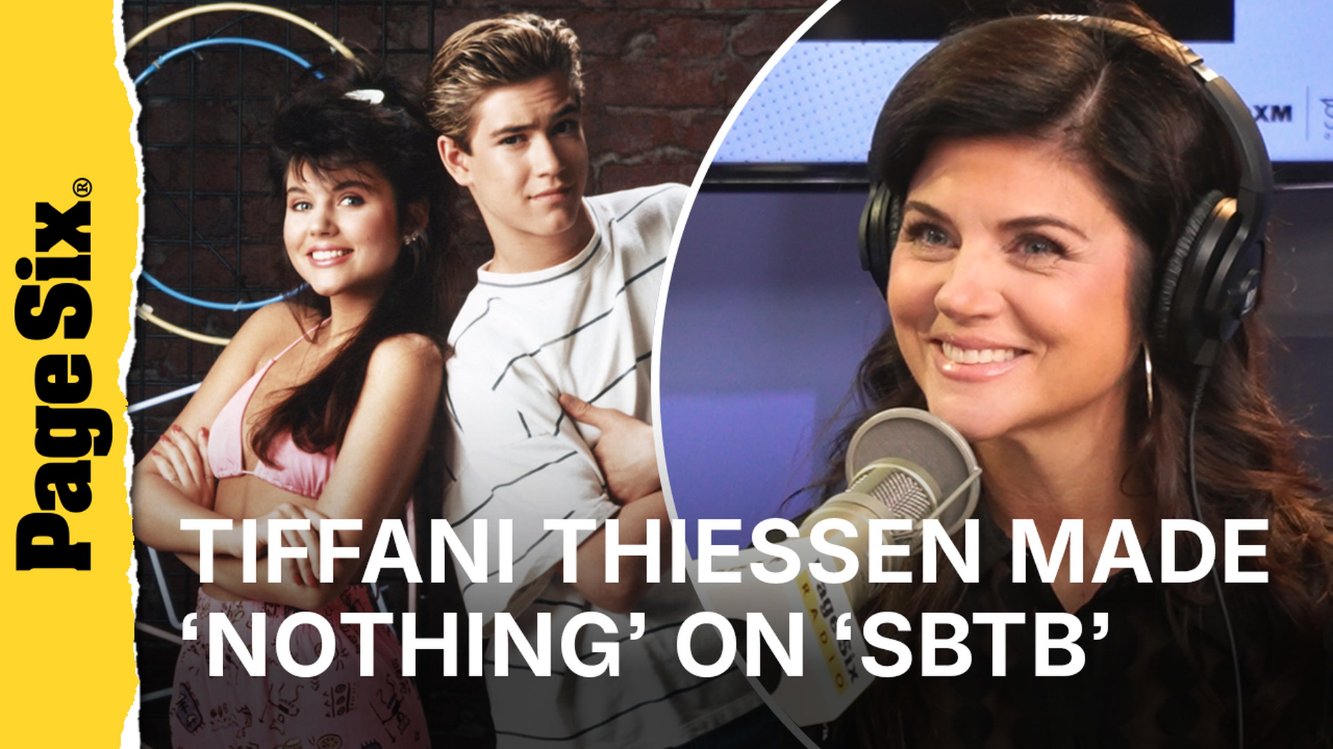 Video thumbnail for Tiffani Thiessen describes the difference in work and pay since 'Saved by the Bell'