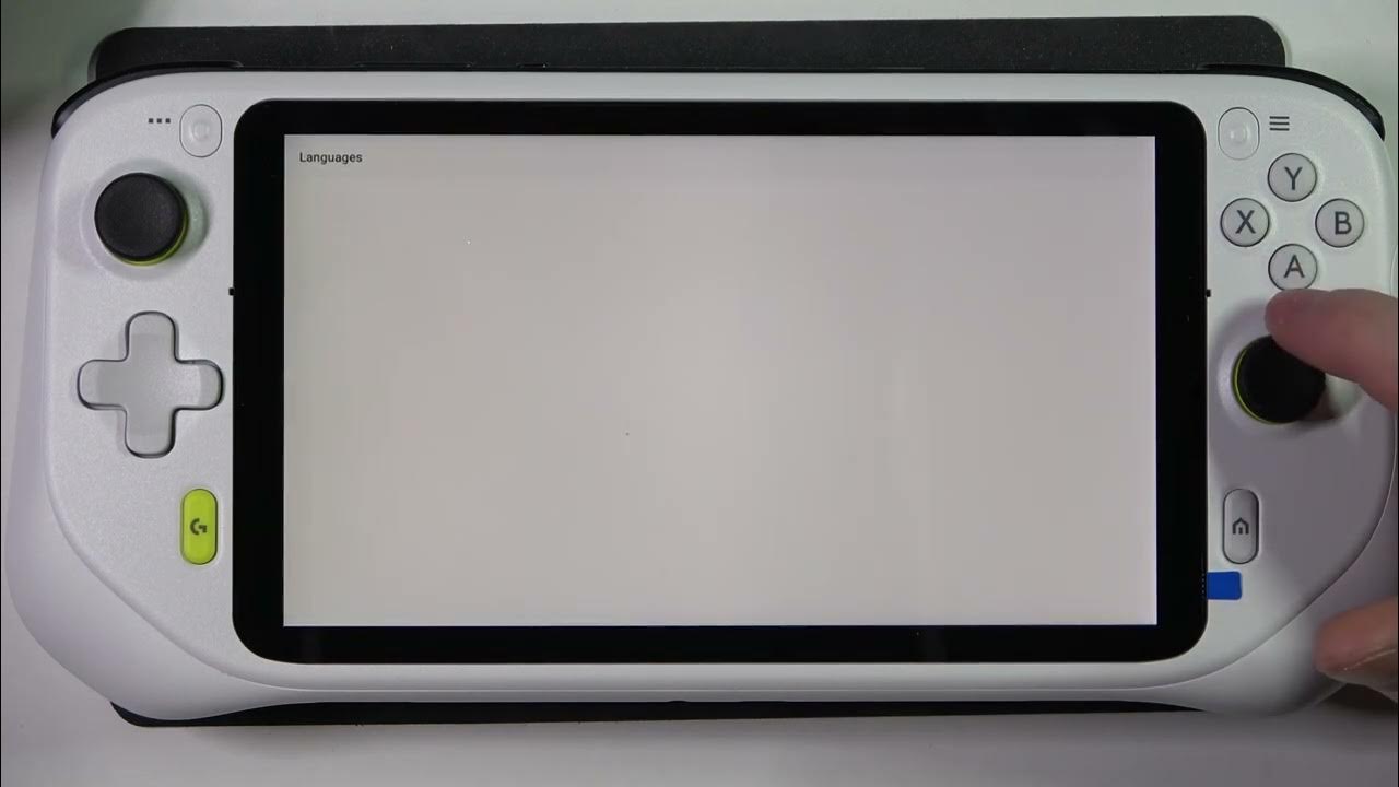 Video thumbnail for How to Change the System Language on Your Logitech G Cloud: A Gamer's Guide