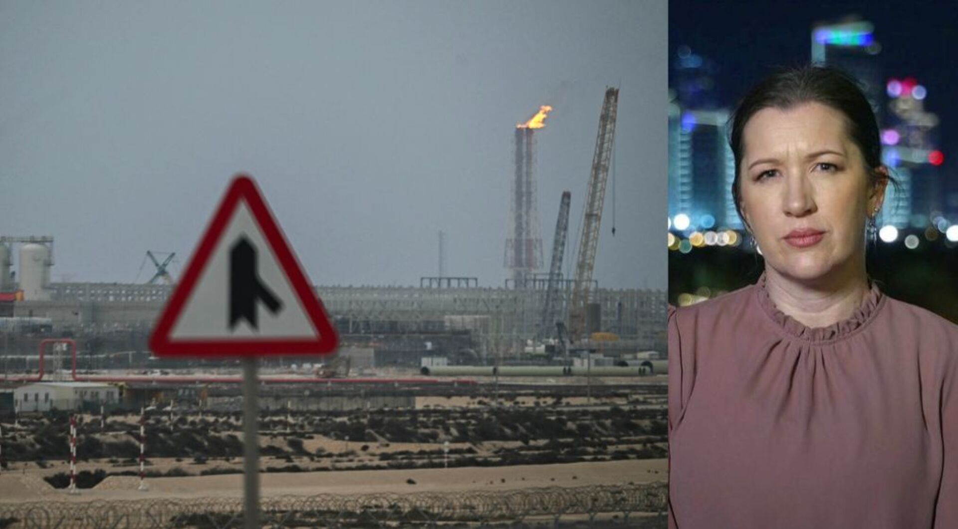 Video thumbnail for Qatar intercepts 4 Iranian missiles, 1 falls in Ras Laffan, causing fire: Defence Ministry