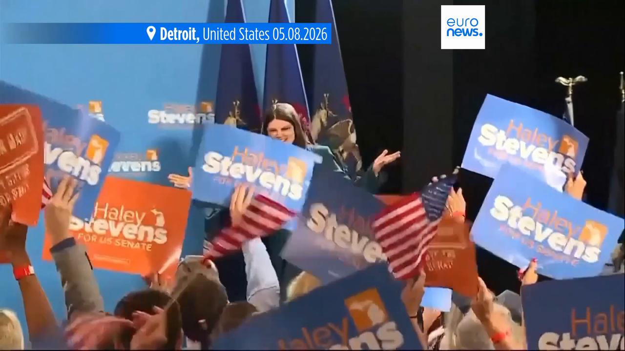 Video thumbnail for Leftist Democrat Abdul El-Sayed defeats establishment candidate in shock Michigan primary victory
