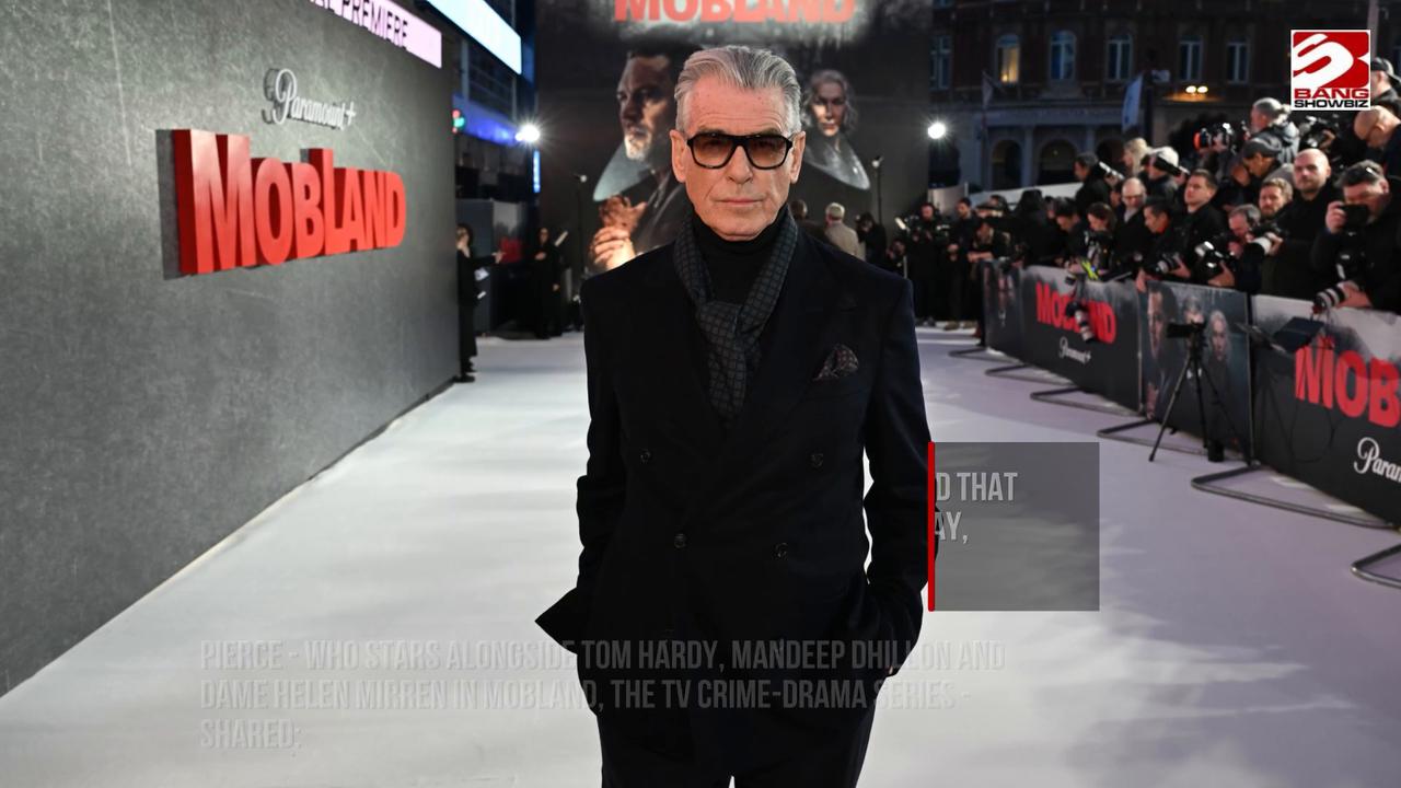 Video thumbnail for Pierce Brosnan reveals the keys to his success.
