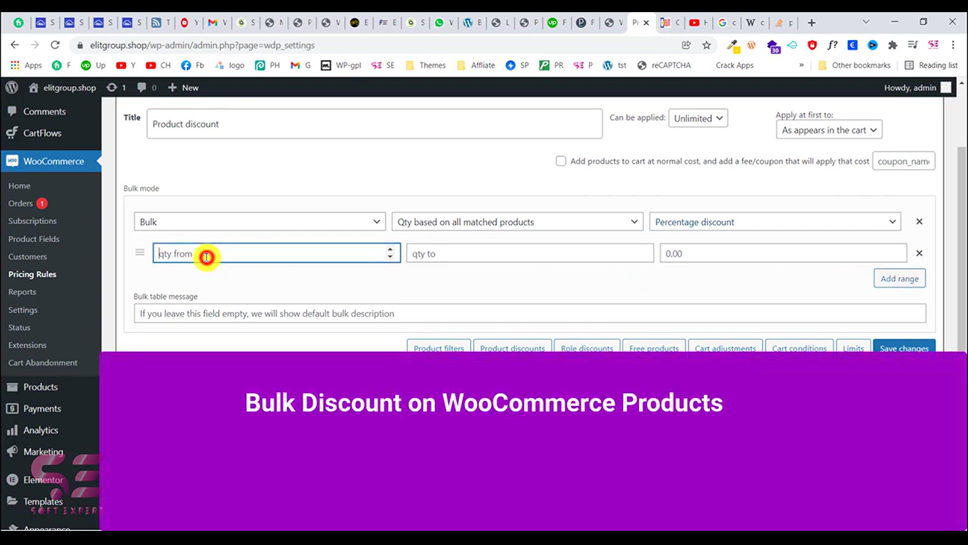 'Video thumbnail for WooCommerce Discount Rules - Product Discount WordPress 2022'