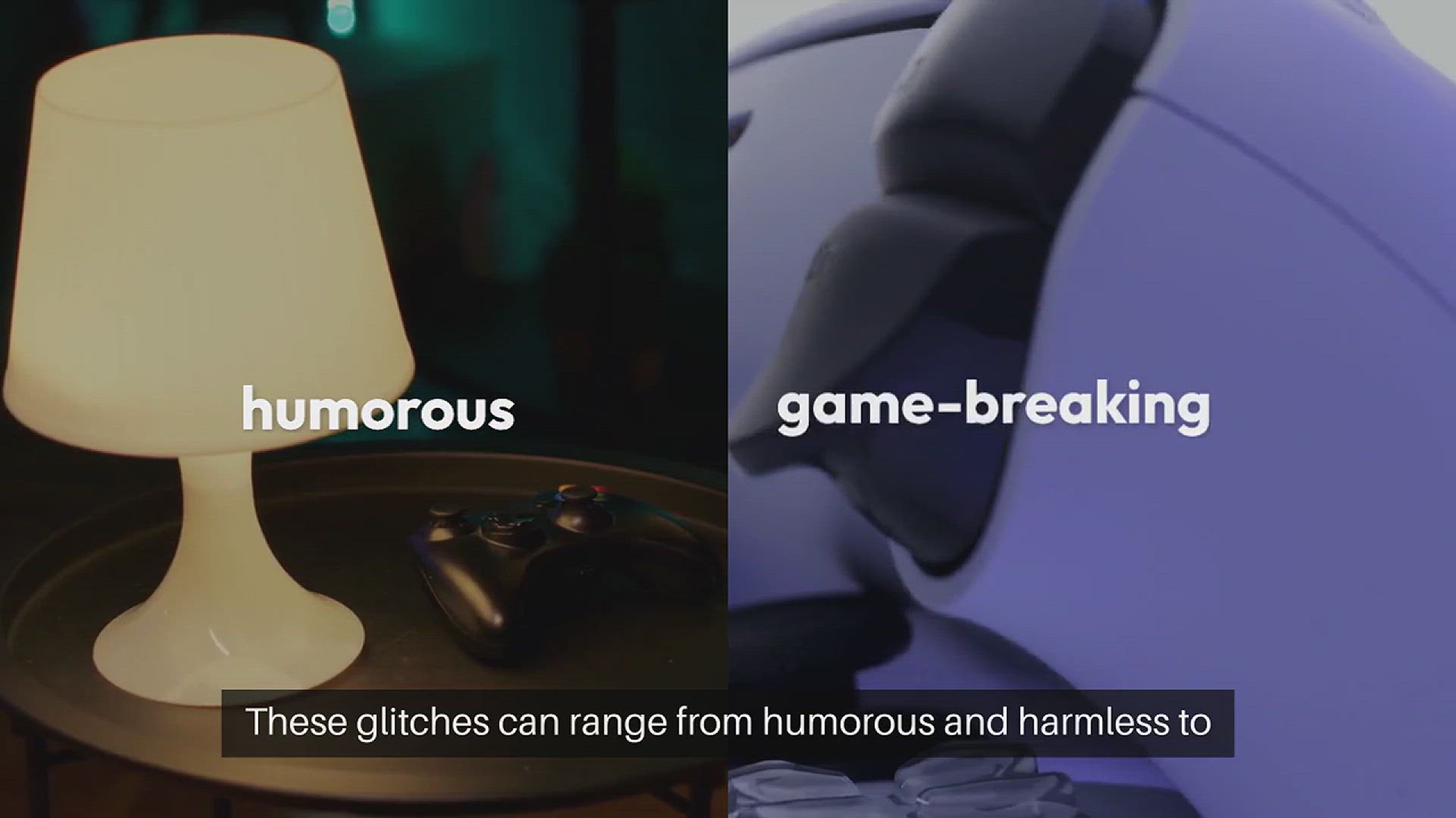 'Video thumbnail for PlayStation game glitches'