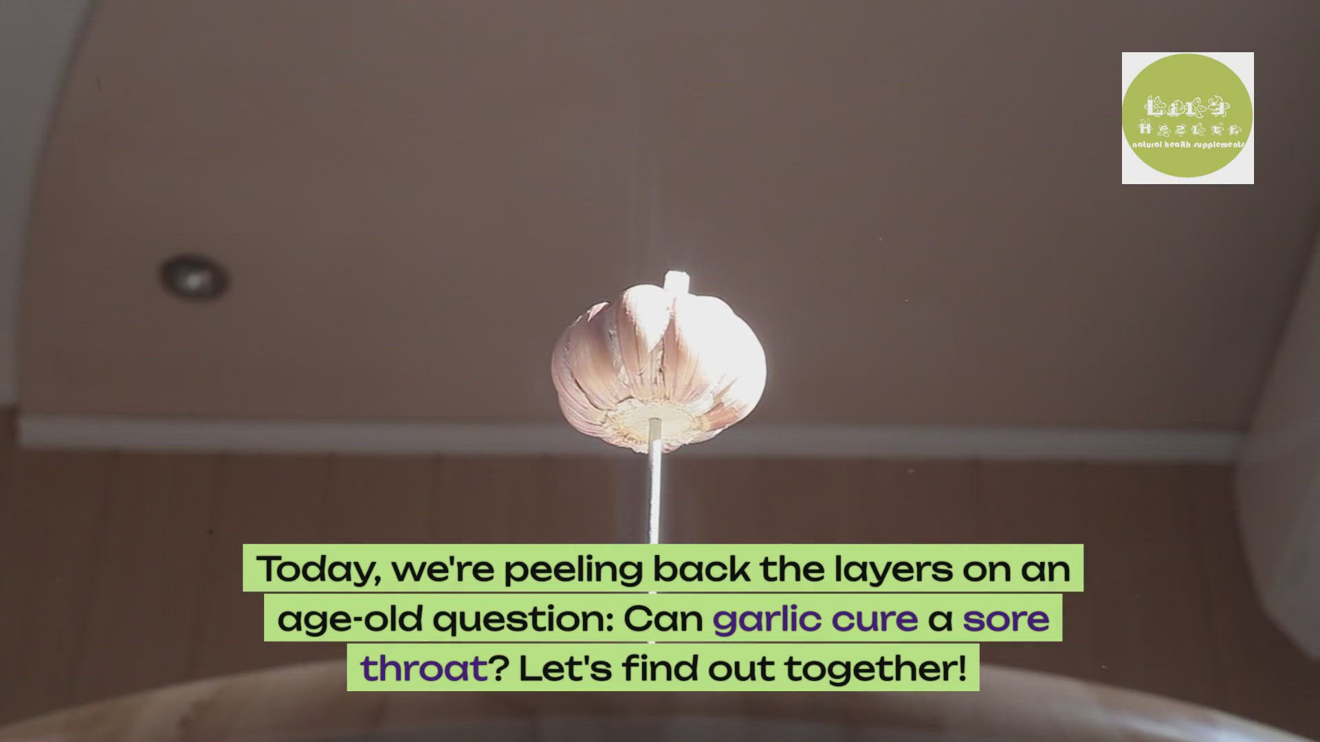 'Video thumbnail for Does Garlic Cure Sore Throat? | The Science Behind Home Remedies'