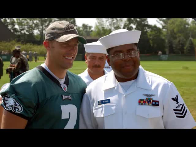 Video thumbnail for Lord Brunson: eagles season opener impact & 9/11 tribute