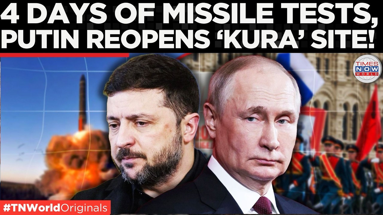 Video thumbnail for MEGA MISSILE TESTS: Putin Announces New Missile Tests From Kura After Ukraine’s Ceasefire Denial