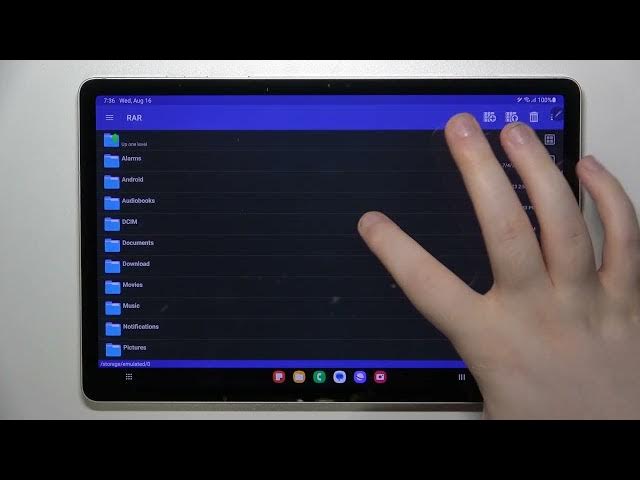 Video thumbnail for How to Pack Files in Rar & Zip in SAMSUNG Galaxy Tab S9 – Create RAR Archieve