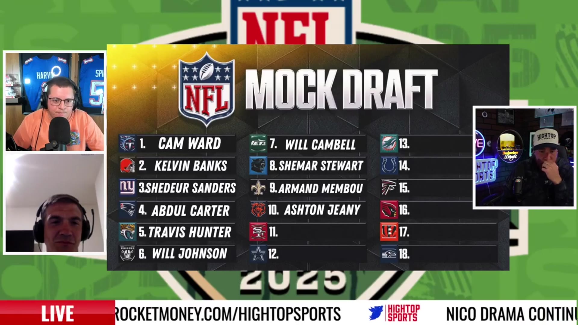 Video thumbnail for The Biggest Surprises In The 2025 NFL Mock Draft Analysis
