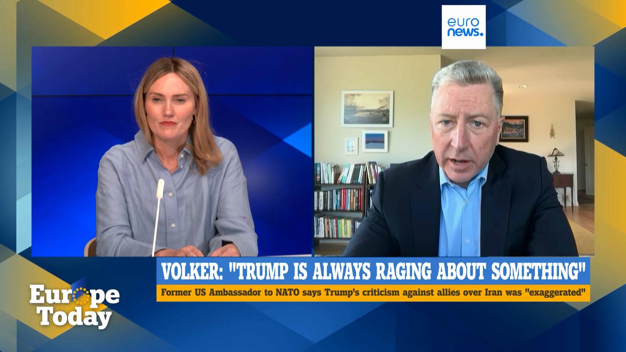 Video thumbnail for 'Donald Trump's always raging about something,' former US NATO envoy says