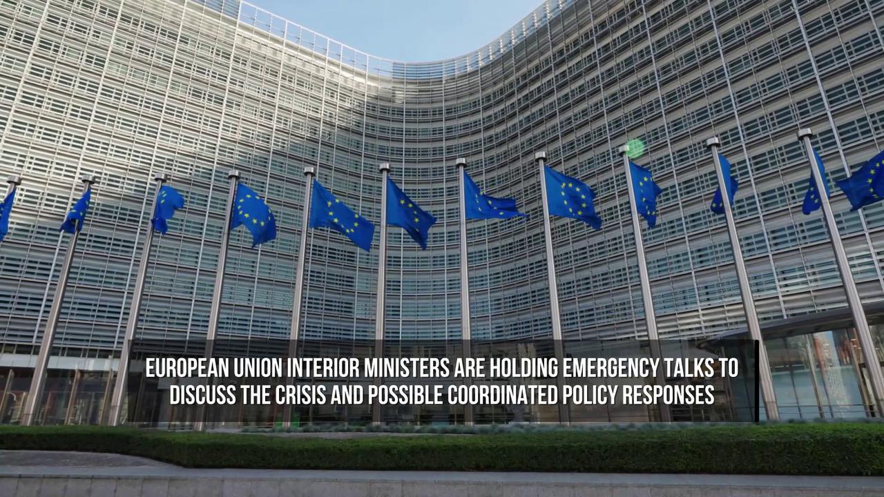 Video thumbnail for EU Urges Stronger Borders After Ceuta Migrant Surge.