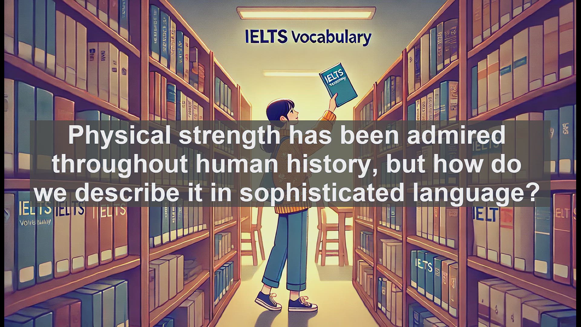 'Video thumbnail for 2000 Must Know IELTS 9.0 Vocabulary - Mastering 'Brawn': A Key Word for IELTS Success'