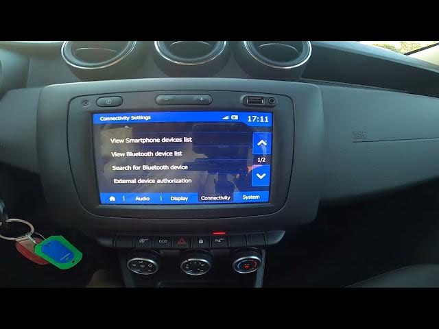 Video thumbnail for How to Forget Smartphone From Bluetooth Settings in Dacia Duster II ( 2017 – now ) | Remove Phone