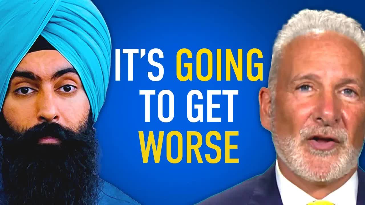 Video thumbnail for minority mindset: economic depression coming? schiff & singh on inflation, recession & the us economy