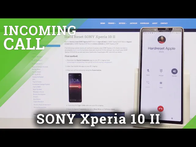 Video thumbnail for Incoming Call Screen in Sony Xperia 10 II – Check Incoming Call Animation