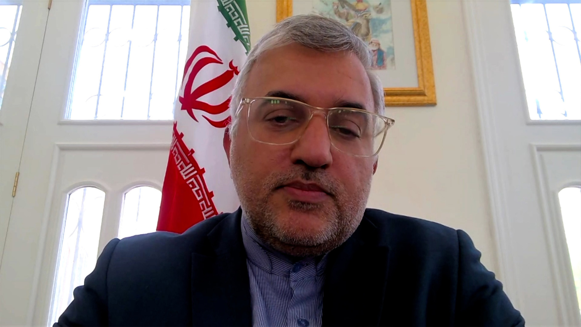 Video thumbnail for Iranian deputy minister of foreign Affairs condemns US-Israeli attacks