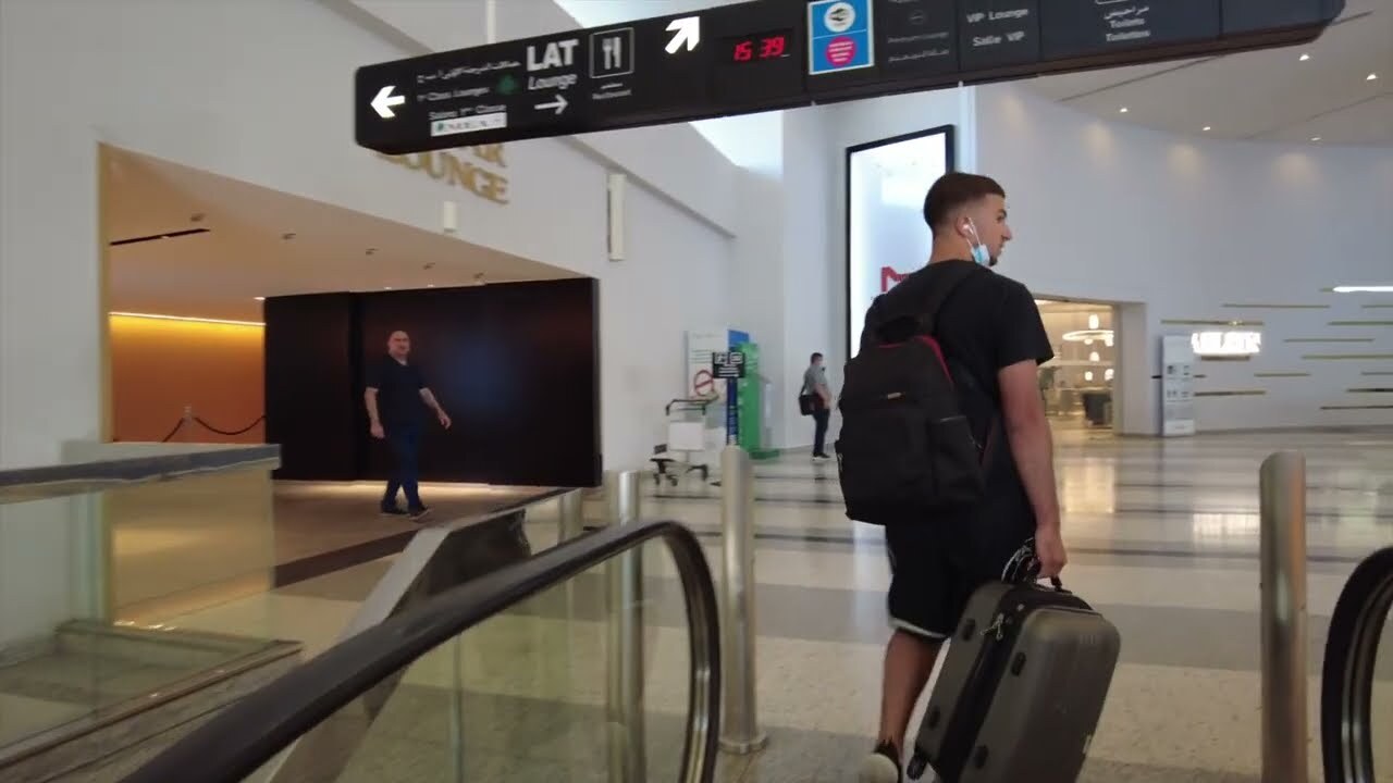 Video thumbnail for Beirut Airport International Arrival & Departure