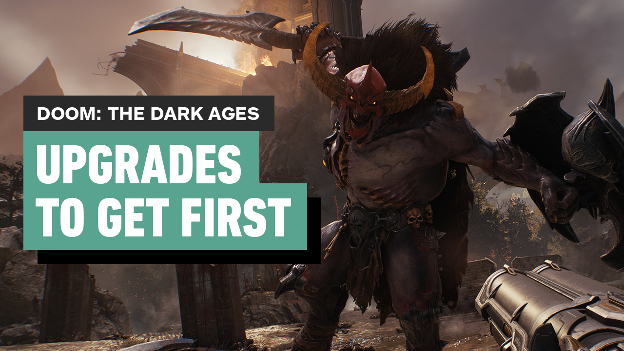 Video thumbnail for Doom: The Dark Ages - BEST Weapon Upgrades to Get First