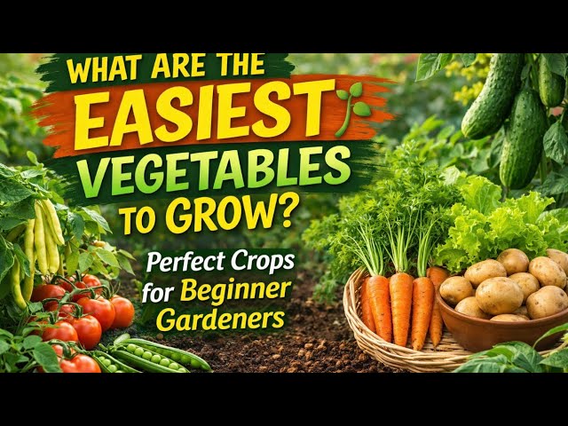 Video thumbnail for What Are the Easiest Vegetables to Grow | Best Crops for Beginner Gardeners