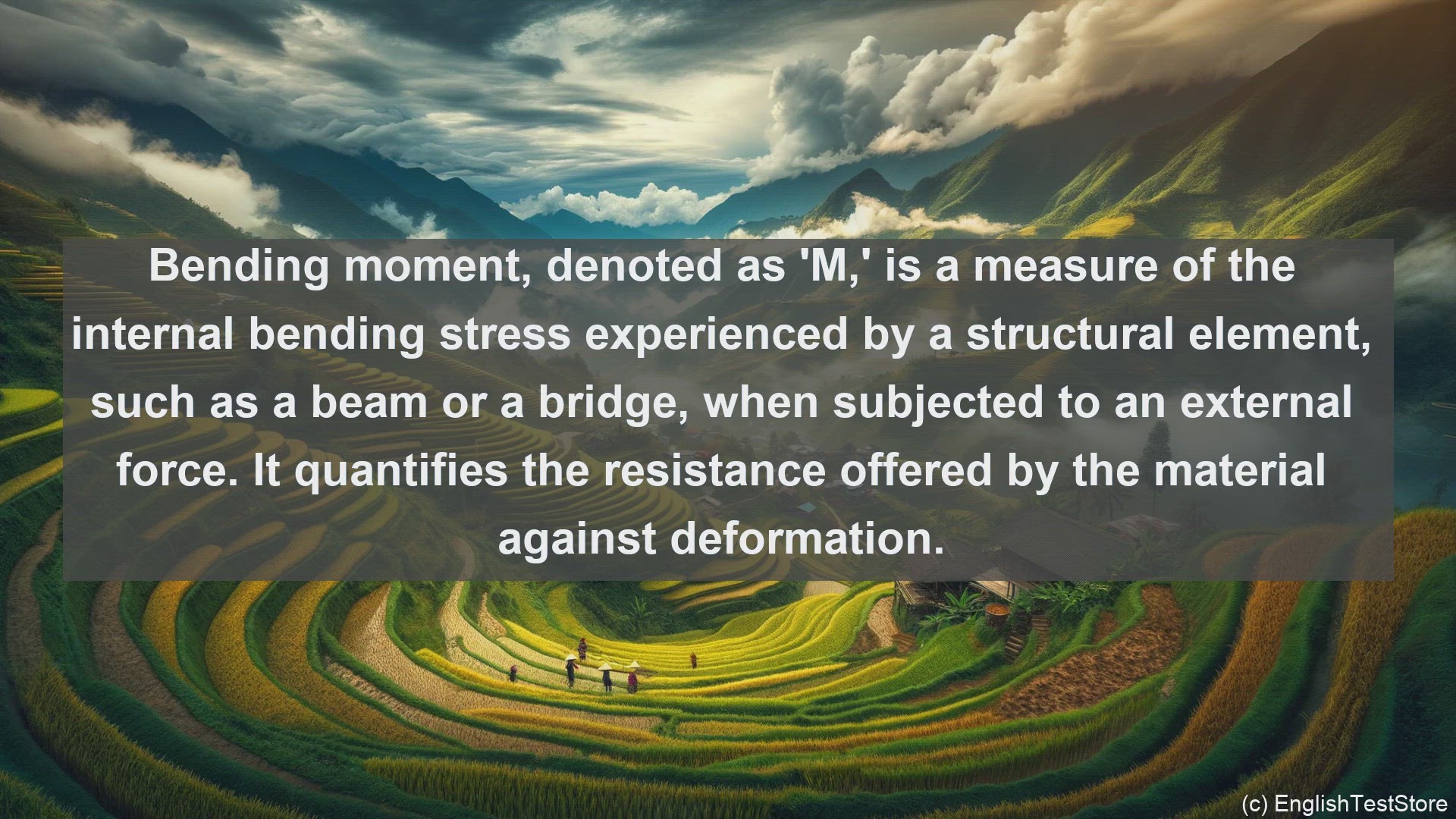 'Video thumbnail for Bending moment in science  definition and examples'