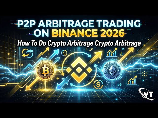 Video thumbnail for P2P Arbitrage Trading On Binance 2026 - How To Do Crypto Arbitrage Crypto Arbitrage