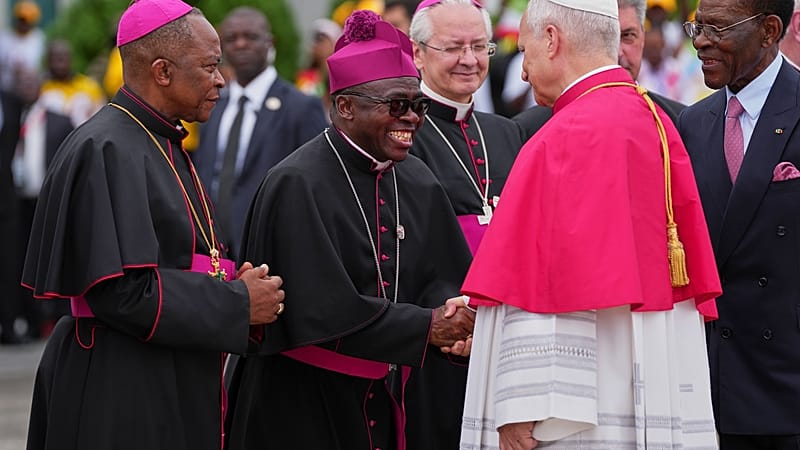 Video thumbnail for Pope Leo XIV urges justice on visit to Equatorial Guinea
