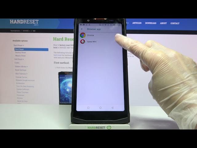 Video thumbnail for How to Change Default Apps on DOOGEE S80 – Manage Apps Settings