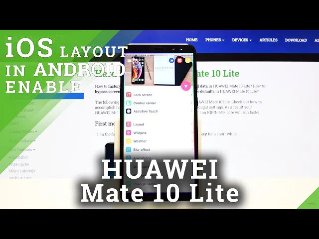 Video thumbnail for Install iOS Launcher on HUAWEI Mate 10 Lite – Android and Apple Layout