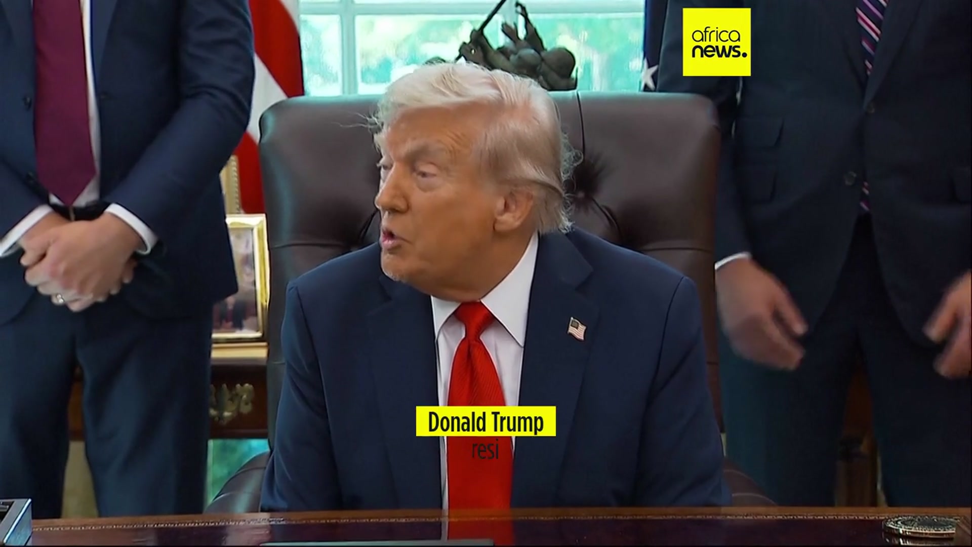 'Video thumbnail for Donald Trump says he wants to meet Kim Jong Un again amid rising tensions'