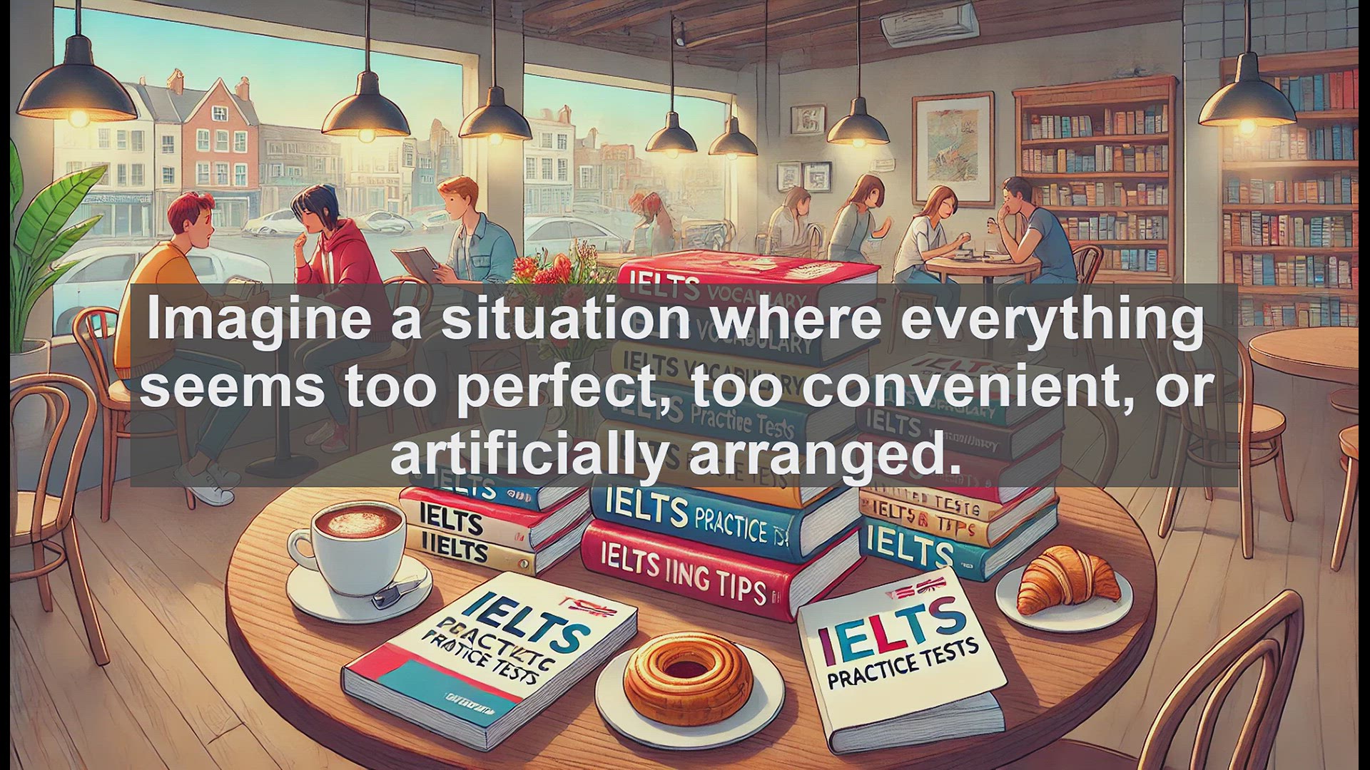'Video thumbnail for 2000 Must Know IELTS 9.0 Vocabulary - Mastering 'Contrived': A Key Word for IELTS Success'