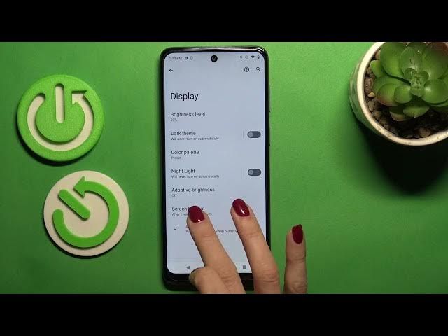 Video thumbnail for How to Change Screen Timeout on MOTOROLA Moto E32s