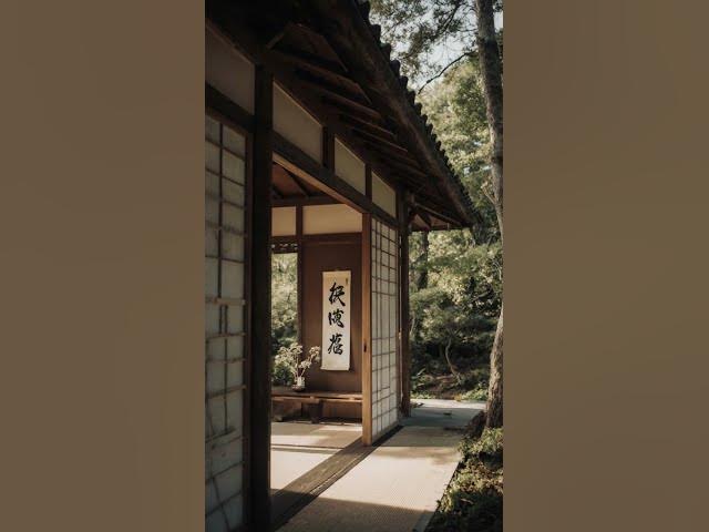 Video thumbnail for Traditional Japanese Tea House: Tiny Home with Shoji Doors & Tatami Flooring #japan #tatami  #home