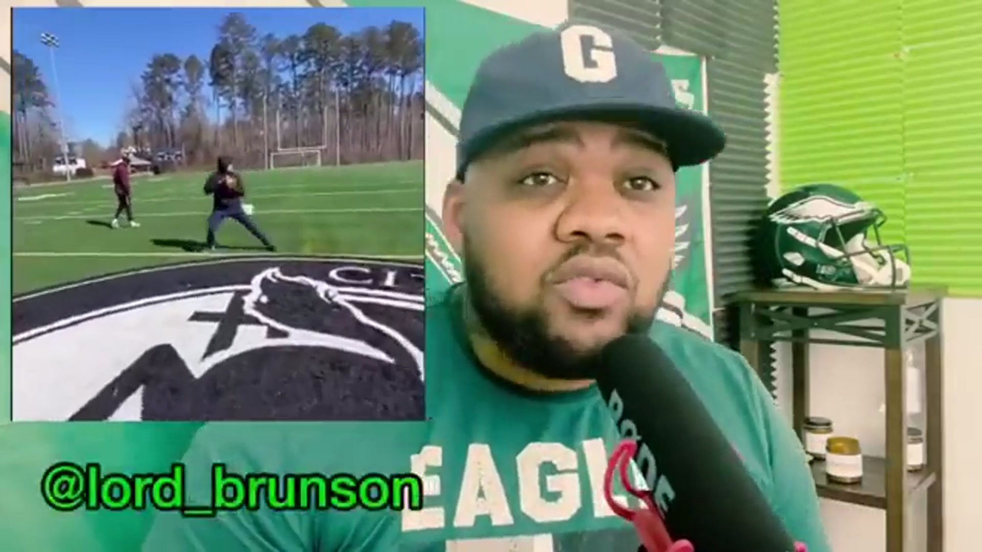 'Video thumbnail for Lord Brunson: jalen hurts' top needs: eagles offensive line & run game analysis'