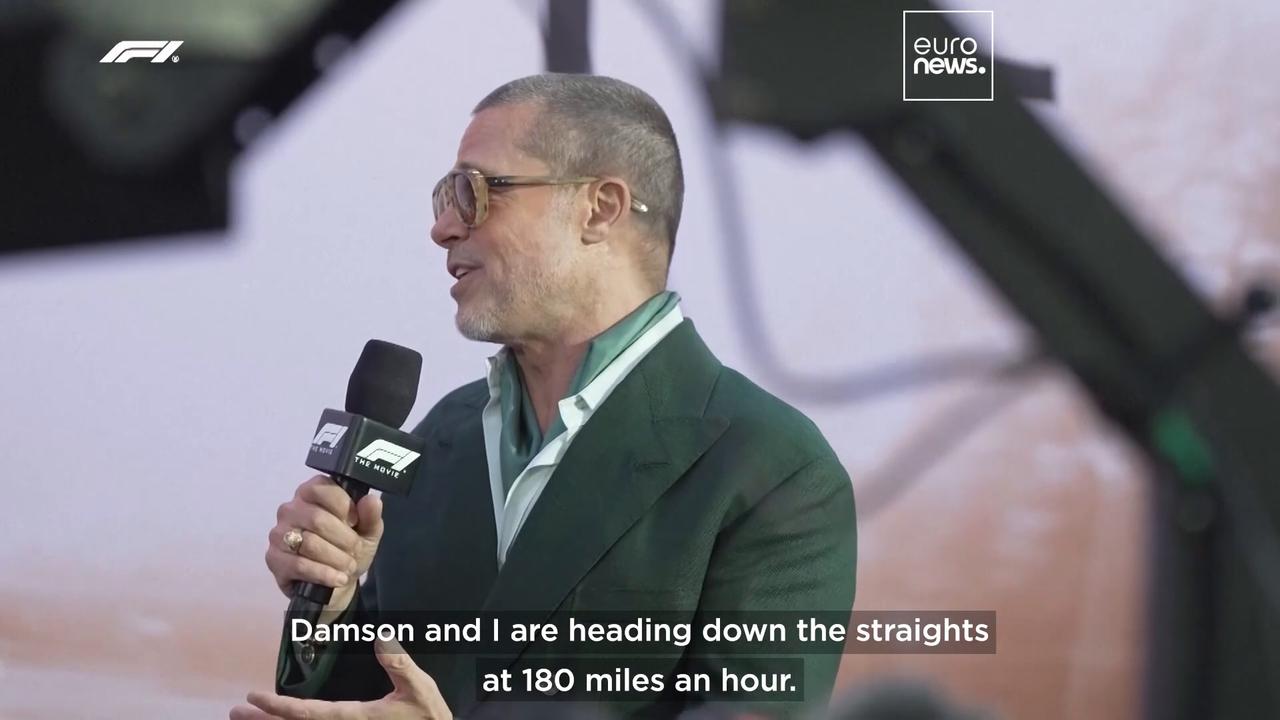 Video thumbnail for Euronews Culture's Film of the Week: 'F1 The Movie' - if ‘Top Gun: Maverick’ was in the pits