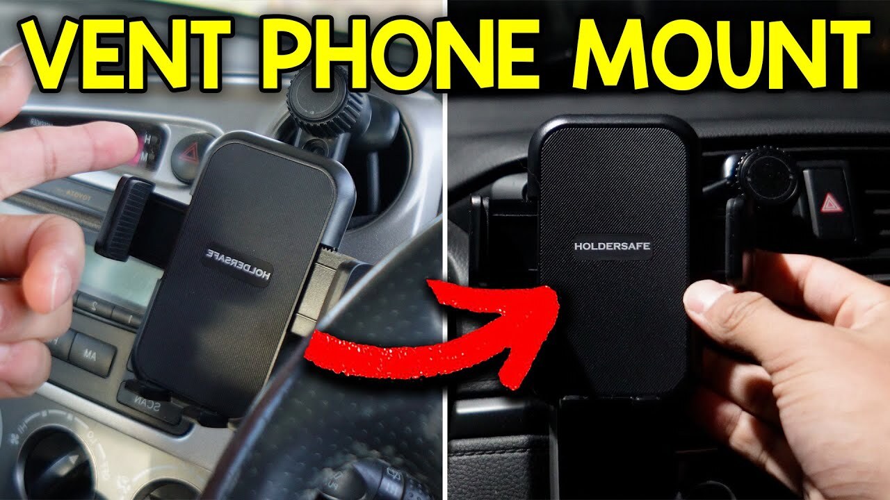Video thumbnail for Testing Out The Holdersafe Car Vent Phone Holder