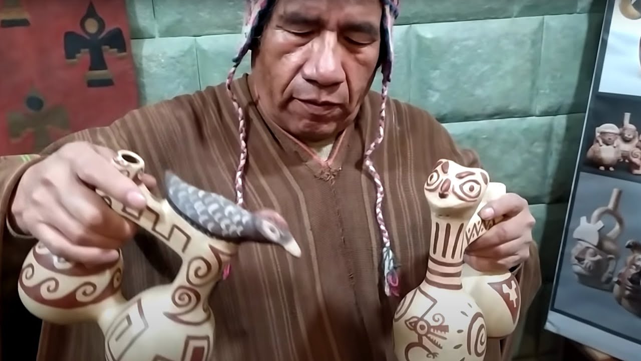 Video thumbnail for Incredible Inca whistling vessels that mimic animal sounds using just water
