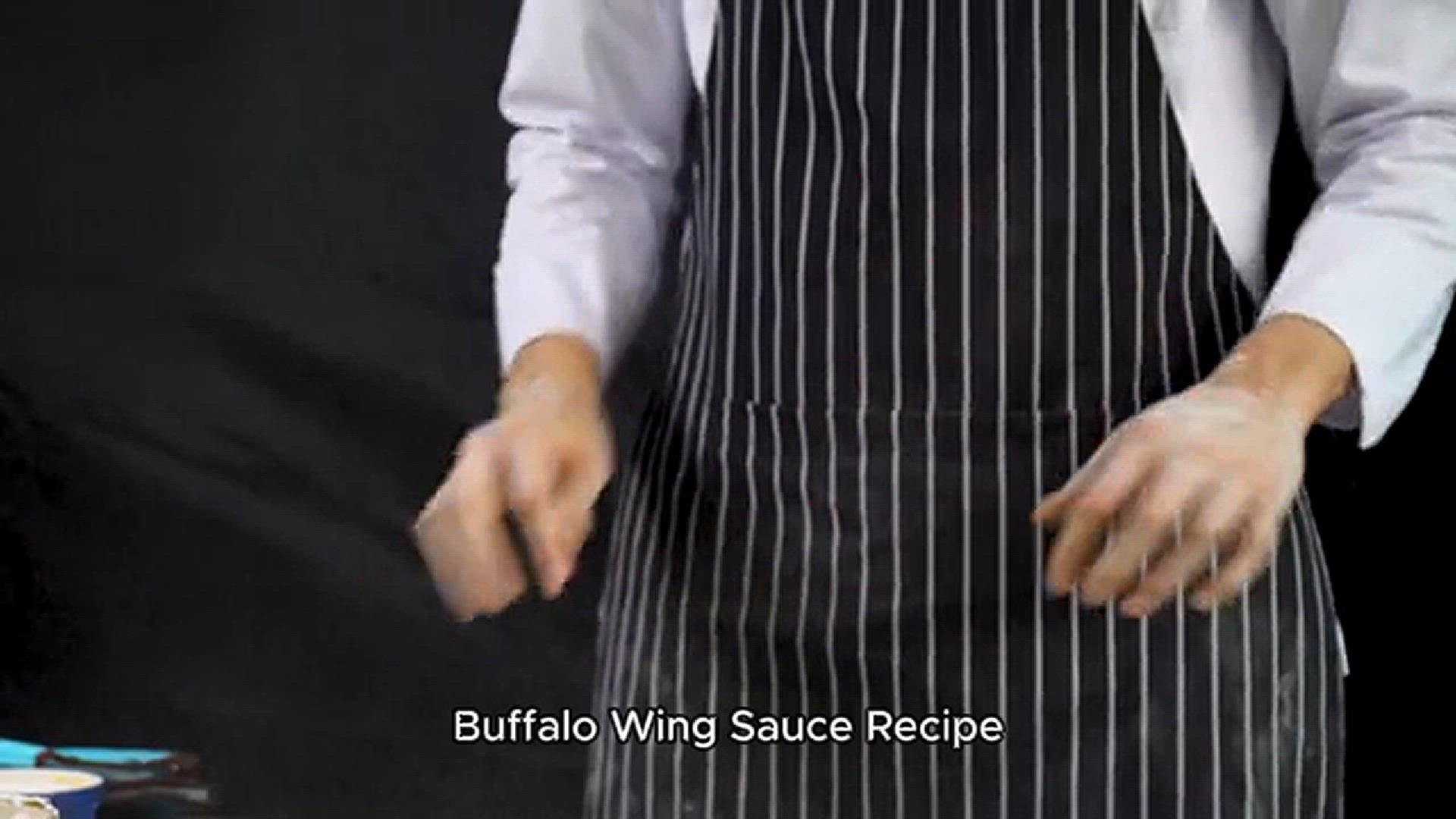 'Video thumbnail for Buffalo wing sauce recipe'