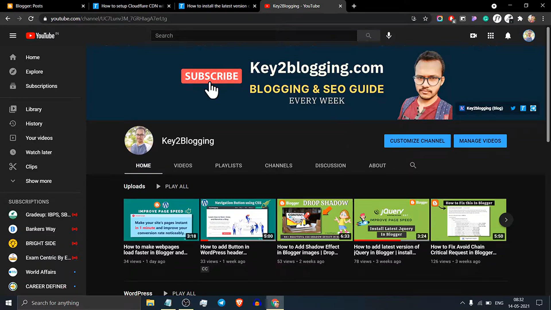 'Video thumbnail for Lazy load embedded YouTube videos _ Blogger _ Lazyload iframes.'
